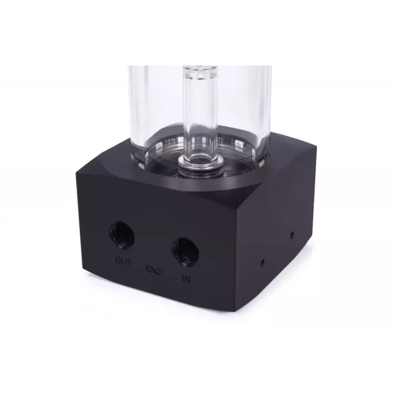 Rezervuaras Alphacool 15394 Akrilinis Juodas Skaidrus 7,65 cm 25,1 cm