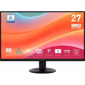 Monitorius MSI Pro MP272L 27 colių Full HD LED juodas
