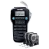 DYMO LabelManager 160 etikečių spausdintuvas su 3 D1 juostos ritinėliais | Nešiojamas etikečių spausdintuvas | QWERTY klaviatūra | Biurui ir namams
