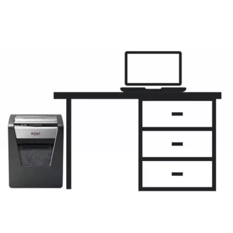 Rexel Momentum X415 popieriaus smulkintuvas, skersinis pjovimas, P4