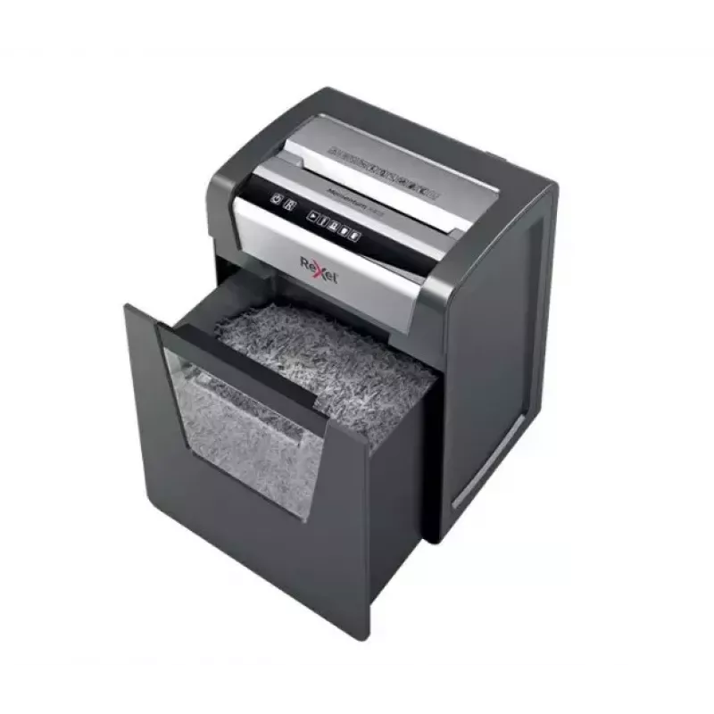 Rexel Momentum X415 popieriaus smulkintuvas, skersinis pjovimas, P4