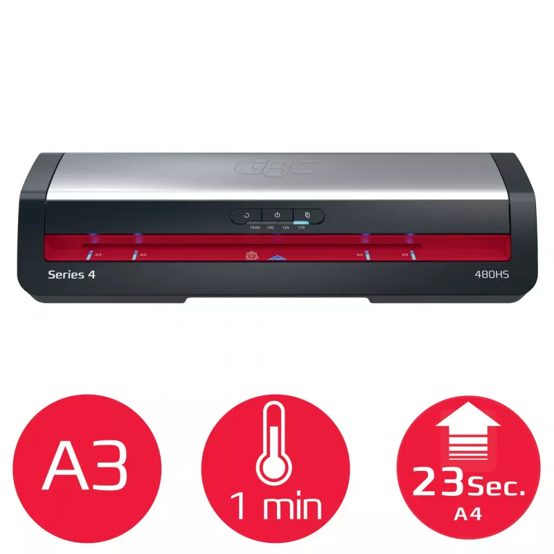 Laminavimo aparatas GBC 480HS A3 – karštas laminavimas iki A3 formato