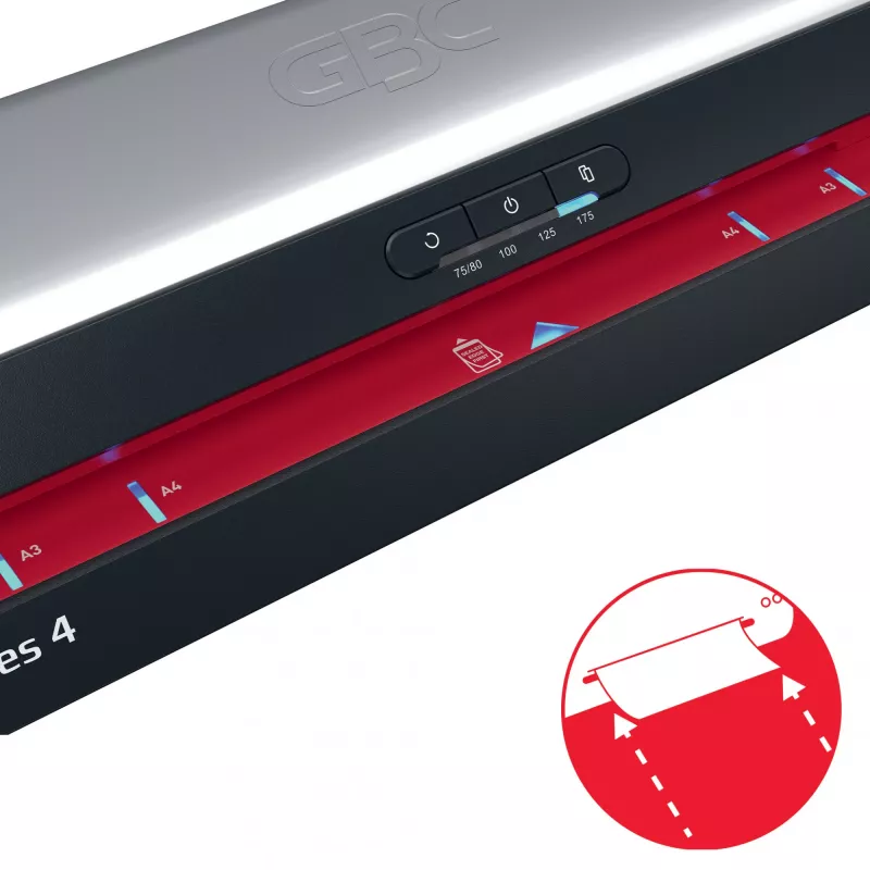 Laminavimo aparatas GBC 480HS A3 – karštas laminavimas iki A3 formato