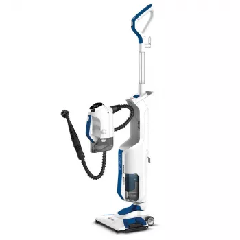 Polti Vaporetto 3 Clean vertikalus dulkių siurblys AC šlapiam ir sausam valymui, be maišelio, 0,5 l, 1700 W, mėlynas, baltas