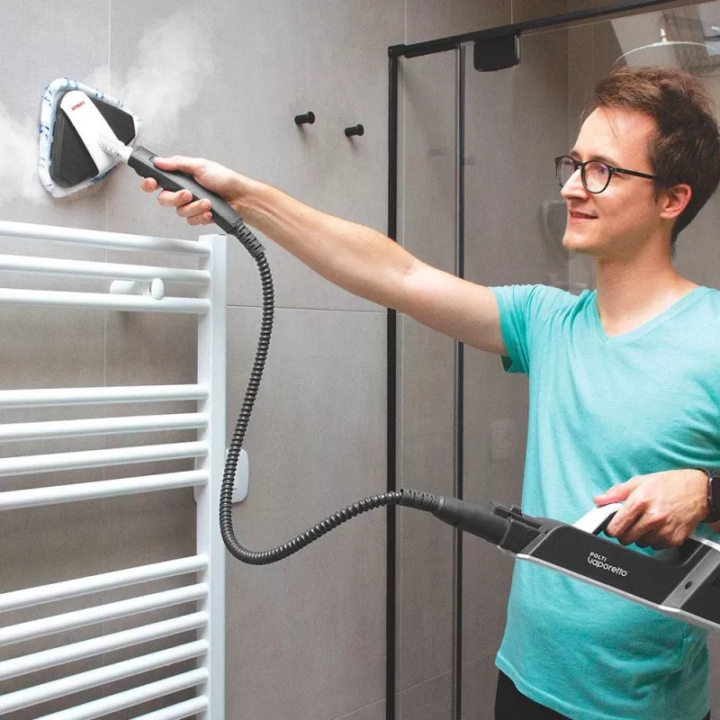 Polti Vaporetto SV650_Style garų šluotražė 0,5 L 1500 W Juoda, Raudona, Balta