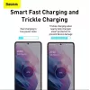 Baseus Super Si Quick Charger 1C TZCCSUP-L01 sieninis įkroviklis, 25W, USB-C PD, su 1 m USB-C kabeliu, juodas