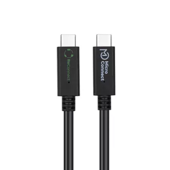 MicroConnect ECO-USB3.2CC0.5 USB-C kabelis USB 3.2 Gen 2x2 0,5 m juodas