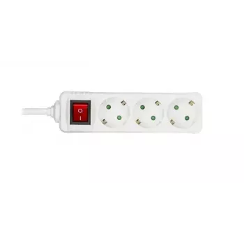 Microconnect GRU0035WS ilginimo laidas 5 m 3 kištukiniai lizdai Baltas