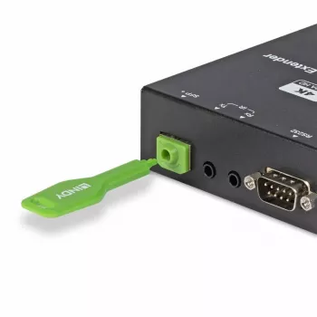 Lindy SFP prievadų blokatorius žalias 20 vnt., ABS, 20×74.5×5.9 mm