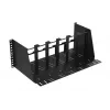 Mini PC korpusas Lanview LVR-MINIPC-BRACK-4UBL – 19 inch 4U lentyna iki 6 mini PC