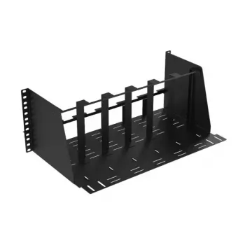 Mini PC korpusas Lanview LVR-MINIPC-BRACK-4UBL – 19 inch 4U lentyna iki 6 mini PC