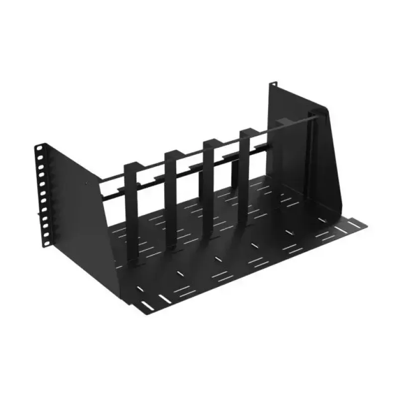 Mini PC korpusas Lanview LVR-MINIPC-BRACK-4UBL – 19 inch 4U lentyna iki 6 mini PC