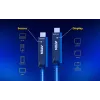 USB-C aktyvus optinis kabelis 15 m ATEN UE3415F — USB-C į USB-C, 15 Gbit/s, juodas