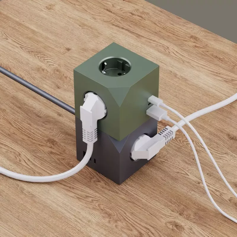 MicroConnect MC-CUBE015USBMAGNETIC USB magnetinis maitinimo kubas