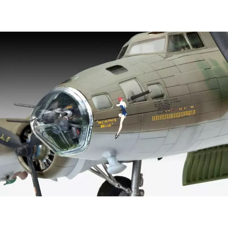 Lėktuvo modelis Revell B-17F Memphis Belle