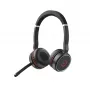 Ausinės Jabra Evolve 75 SE MS Stereo laidinės ir belaidės Bluetooth 30 m