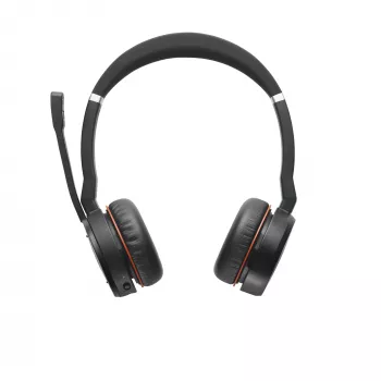 Ausinės Jabra Evolve 75 SE MS Stereo laidinės ir belaidės Bluetooth 30 m