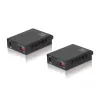 LevelOne RJ45 į SC BIDI Fast Ethernet medijos keitiklio rinkinys, vienmodis pluoštas, 20 km