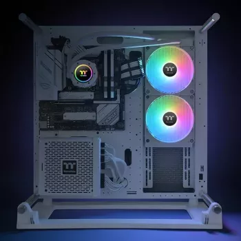 Vandens aušintuvas Thermaltake CL-W377-PL14SW-A 14 cm Baltas 84.32 cfm
