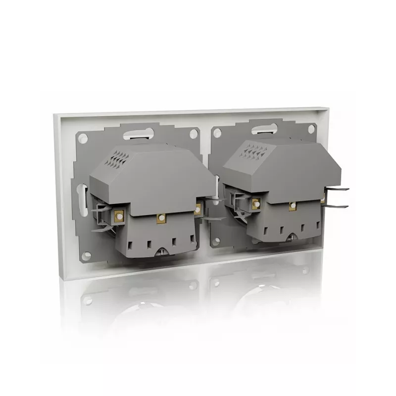 ICY BOX IB-MPS4200W-PD kištukinis lizdas F tipas + USB A + USB C baltas