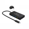 USB-C vaizdo fiksavimo stotelė su HDMI j5create JVA01-N 1920x1080 30Hz juoda