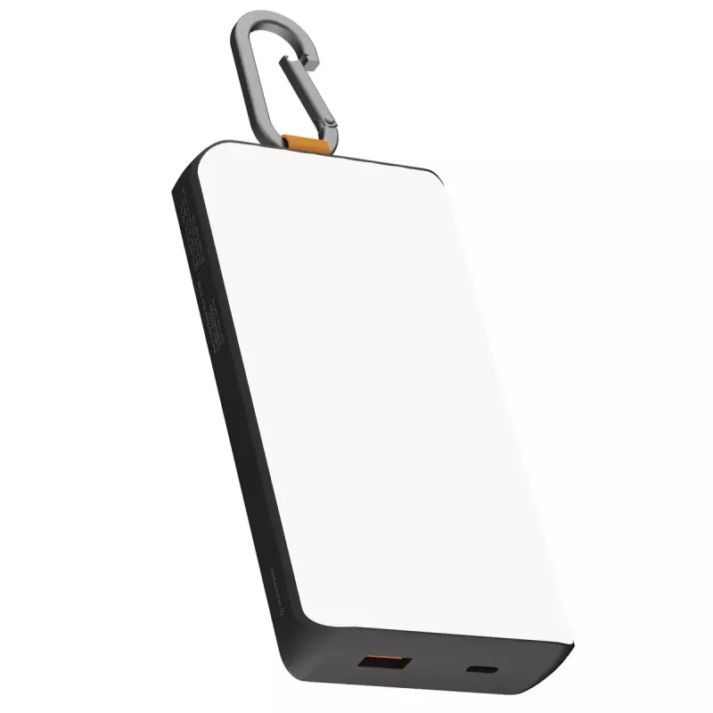 Power bank Xtorm XG2S101 — 10000 mAh LiPo, 30 W, USB‑C + USB‑A, pilka/juoda/oranžinė