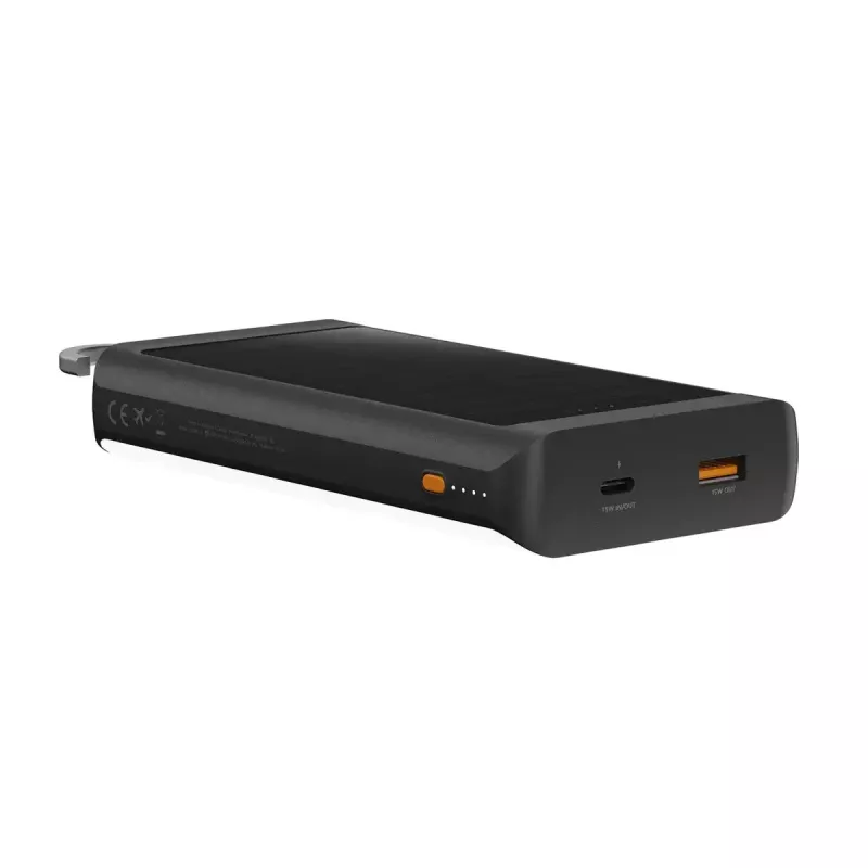 Power bank Xtorm XG2S101 — 10000 mAh LiPo, 30 W, USB‑C + USB‑A, pilka/juoda/oranžinė