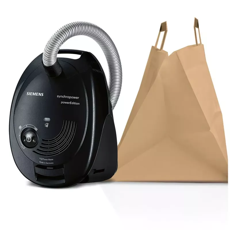 Siemens VS06A212 Cilindrinis dulkių siurblys sausam valymui 600 W su maišeliu