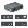 AV siųstuvas-imtuvas LEVELONE HVE-8111, 3840x2160, Cat6, USB-A/USB-B, DC 12V (2 vnt.)