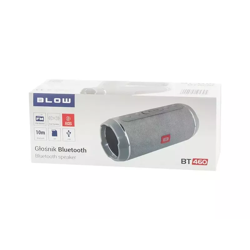 Nešiojamas monokolonėlė BLOW BT-460 PILKA