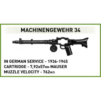 Cobi Blokai SD.KFZ.124 Wespe modelio rinkinys, 860 blokų