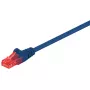 Goobay CAT 6 Patch Laidas U/UTP mėlynas 0.5 m RJ-45