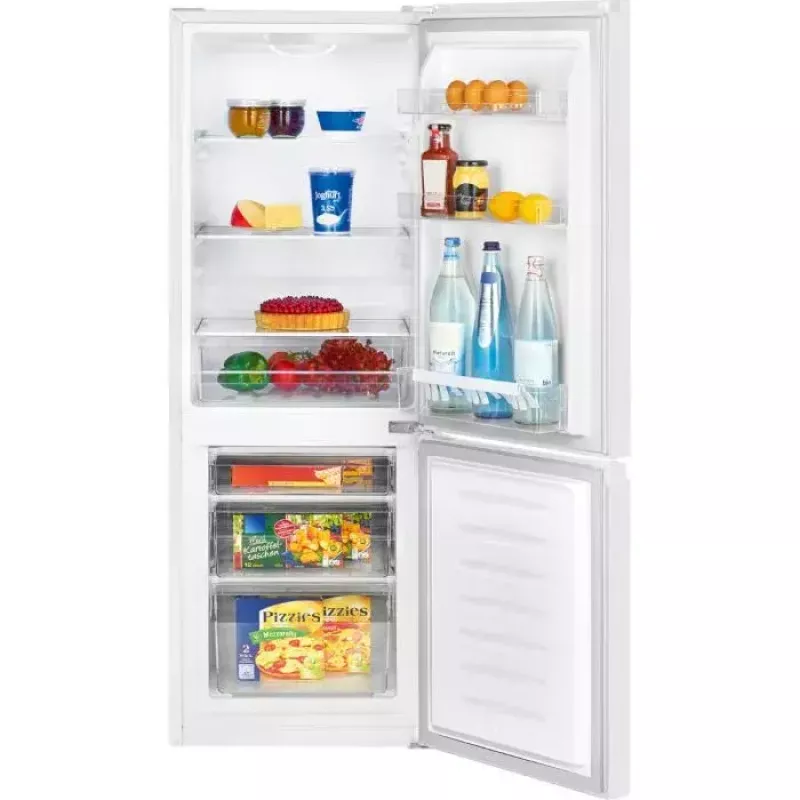 Laisvai pastatomas šaldytuvas BOMANN KG 320.2 – 165 L bendras (šaldytuvas 122 L, šaldiklis 43 L), E klasė, 143 cm, baltas