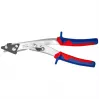 Knipex 90 55 280 tiesios plieninės žirklės, pjovimo geba 1,2 mm