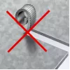 Knipex 90 55 280 tiesios plieninės žirklės, pjovimo geba 1,2 mm