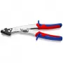 Knipex 90 55 280 tiesios plieninės žirklės, pjovimo geba 1,2 mm