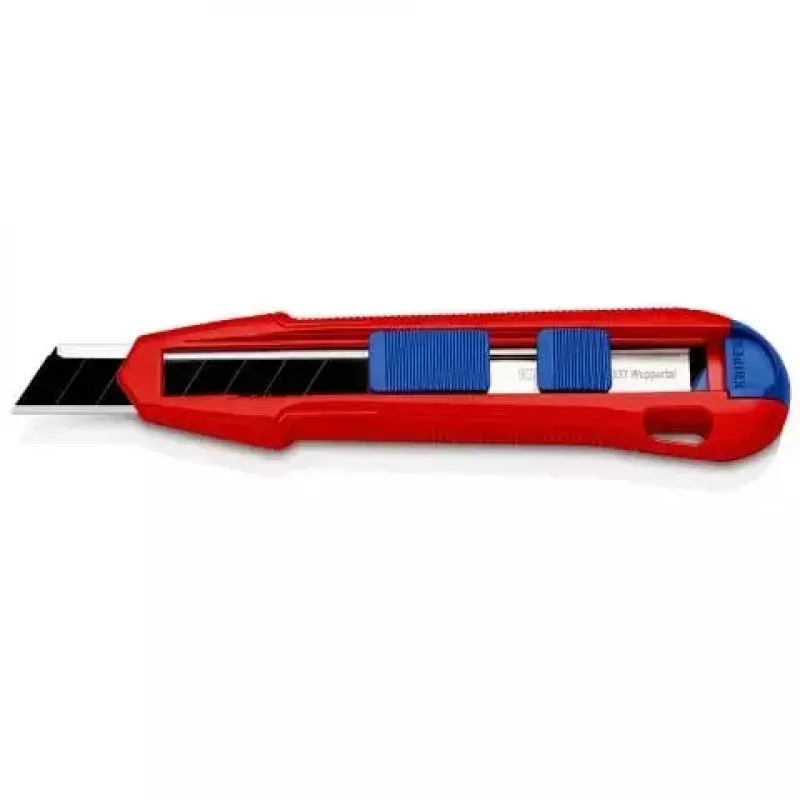 Pjaustymo peilis su lūžtančiais ašmenimis Knipex CutiX® Black Blue Red