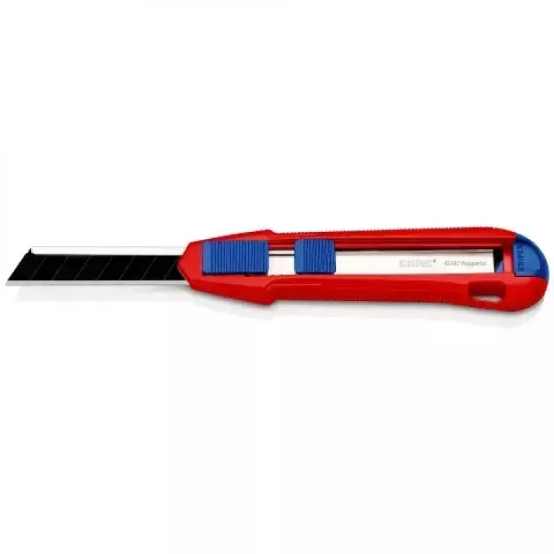 Pjaustymo peilis su lūžtančiais ašmenimis Knipex CutiX® Black Blue Red