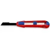 Pjaustymo peilis su lūžtančiais ašmenimis Knipex CutiX® Black Blue Red