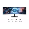 Samsung S49FG912EU monitorius 124,5 cm (49 colių) 5120 x 1440 Dual QHD LCD juodas