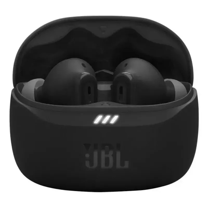 JBL Tune Beam 2 belaidės ausinės į ausis, Bluetooth, juodos