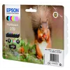 Rašalo kasetė Epson C13T37884010 juoda, žydra, šviesiai žydra, šviesiai purpurinė, purpurinė, geltona