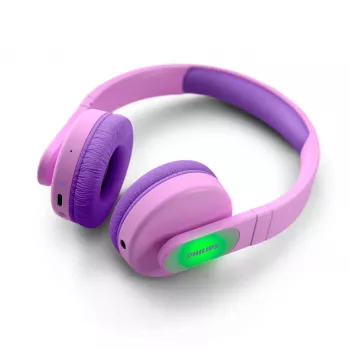 Philips TAK4206PK/00 ausinės/ausinių komplektas Belaidės ir laidinės Antausinės Skambučiai/Muzika USB C tipo Bluetooth Rožinė