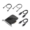 ASUS USB4 PCIe Gen4 kortelė – sąsajos / adapterio plokštė su vidiniu DisplayPort ir USB Type-C