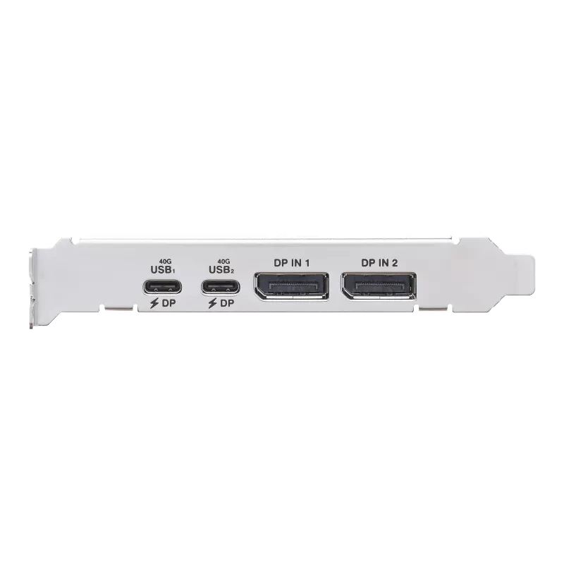 ASUS USB4 PCIe Gen4 kortelė – sąsajos / adapterio plokštė su vidiniu DisplayPort ir USB Type-C