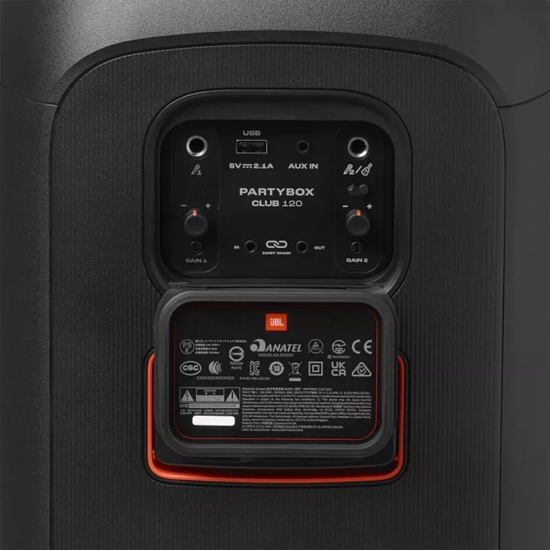 JBL PartyBox Club 120 kolonėlė vakarėliams Juoda 160 W