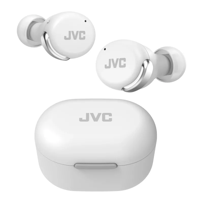 Ausinės JVC Active Noise Cancelling TWS Baltos