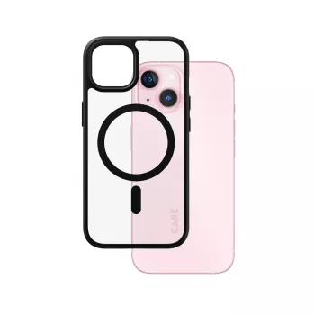PanzerGlass CARE by Flagship Case Urban Combat Black permatomas dėklas iPhone 15 su MagSafe