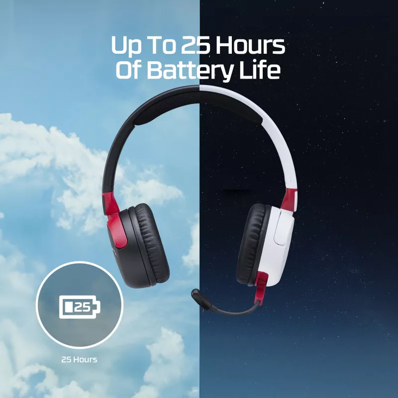 HyperX Cloud Mini – Belaidės žaidimų ausinės (Juodos)