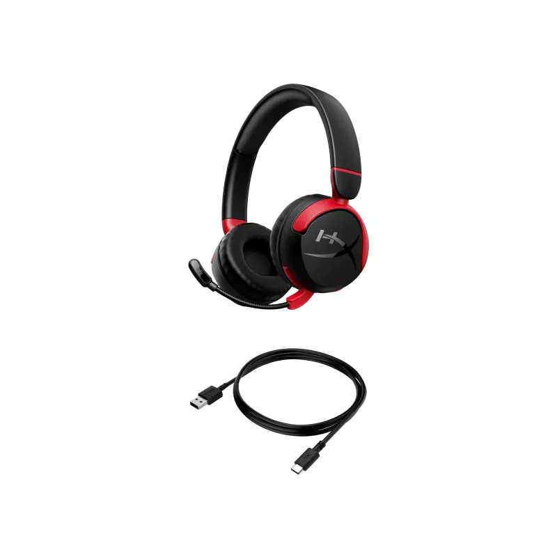 HyperX Cloud Mini – Belaidės žaidimų ausinės (Juodos)